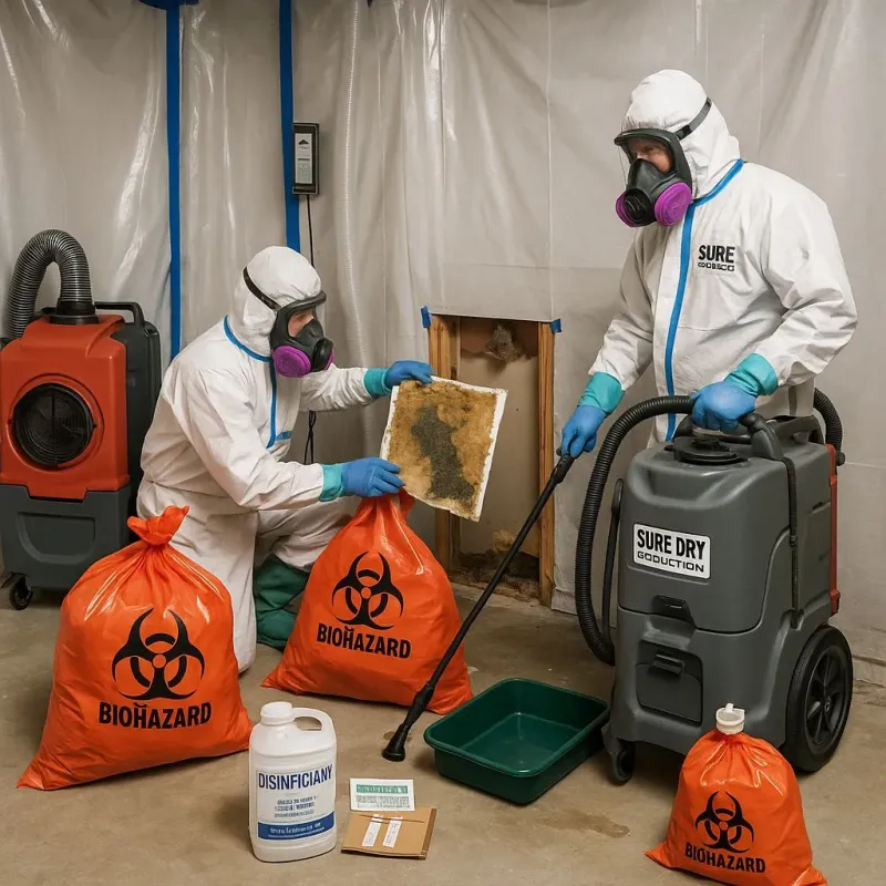 Contaminated Water Handling Protocols process in New Eagle, PA